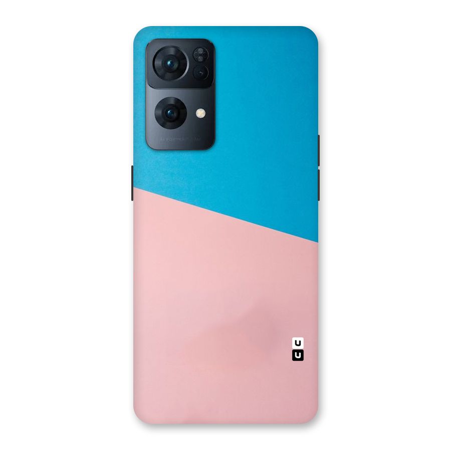 Bicolor Design Back Case for Oppo Reno7 Pro 5G