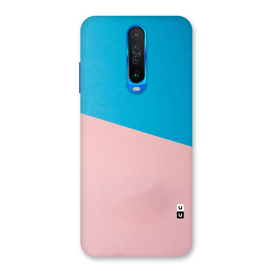 Bicolor Design Back Case for Poco X2