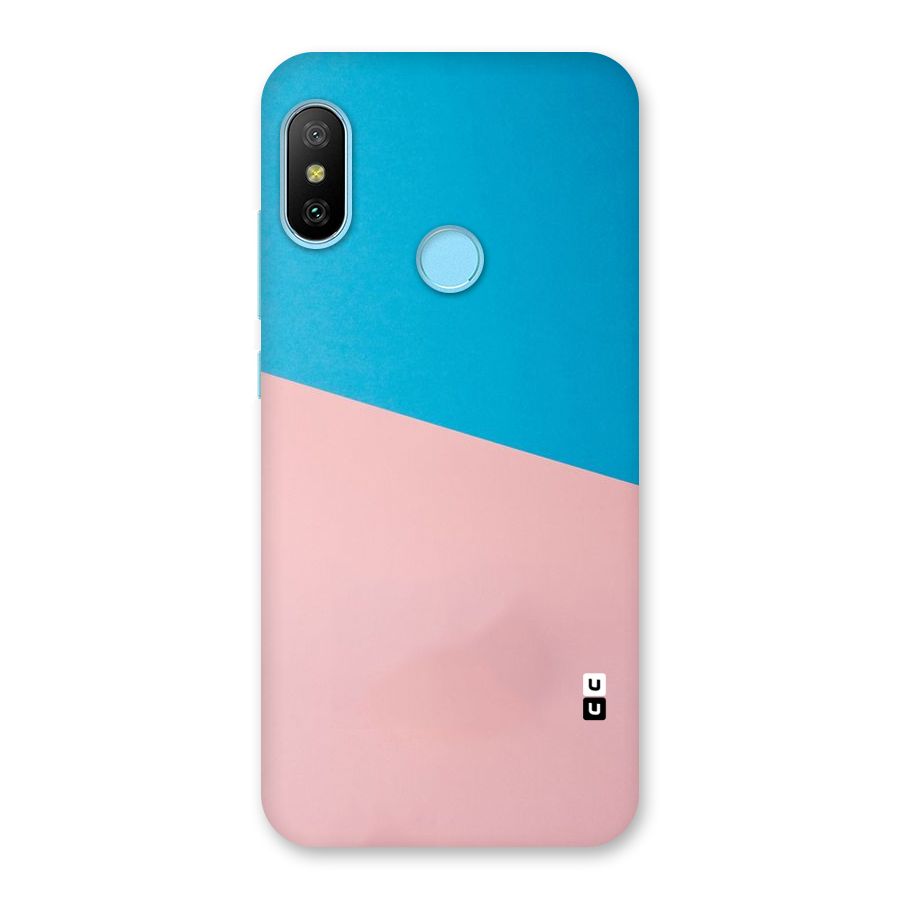 Bicolor Design Back Case for Redmi 6 Pro