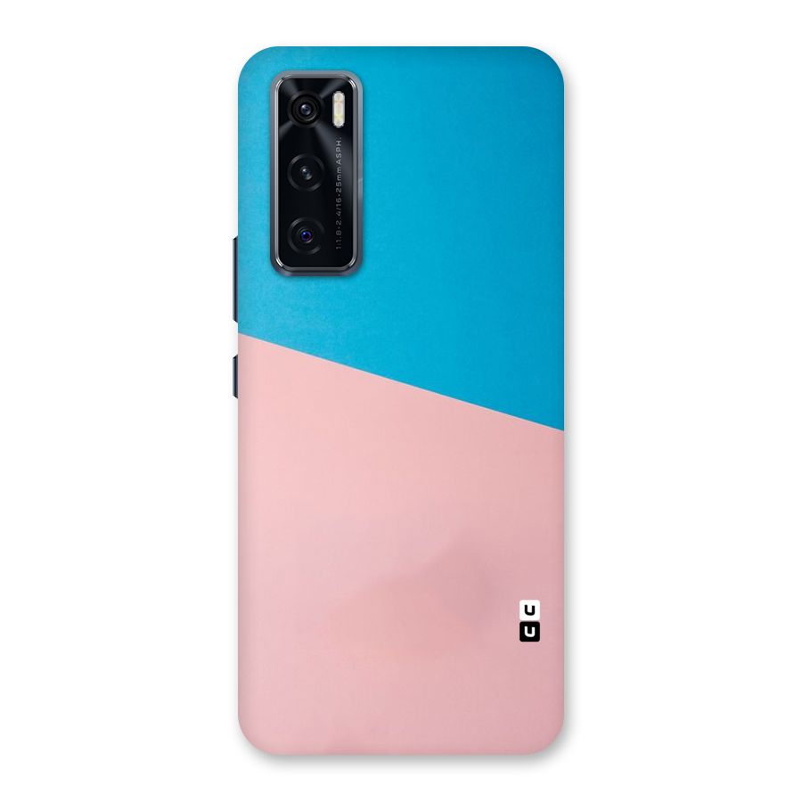 Bicolor Design Back Case for Vivo V20 SE