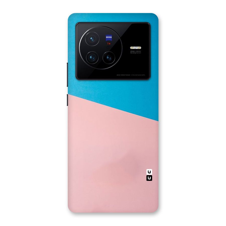 Bicolor Design Back Case for Vivo X80