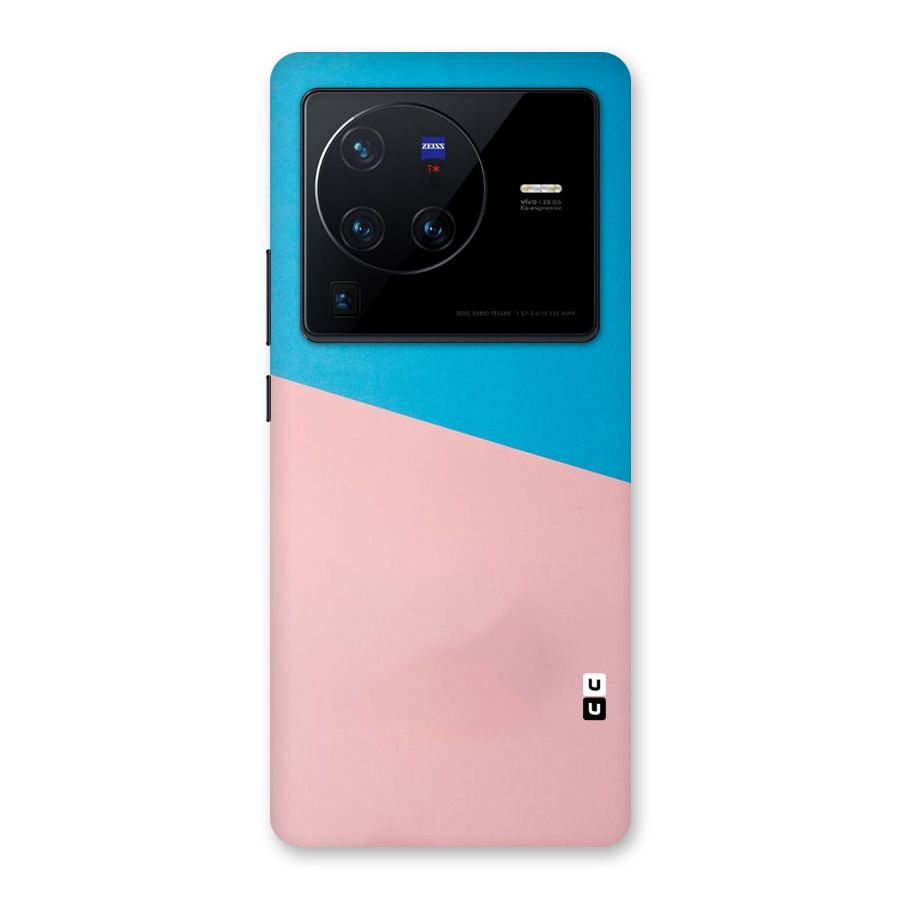 Bicolor Design Back Case for Vivo X80 Pro