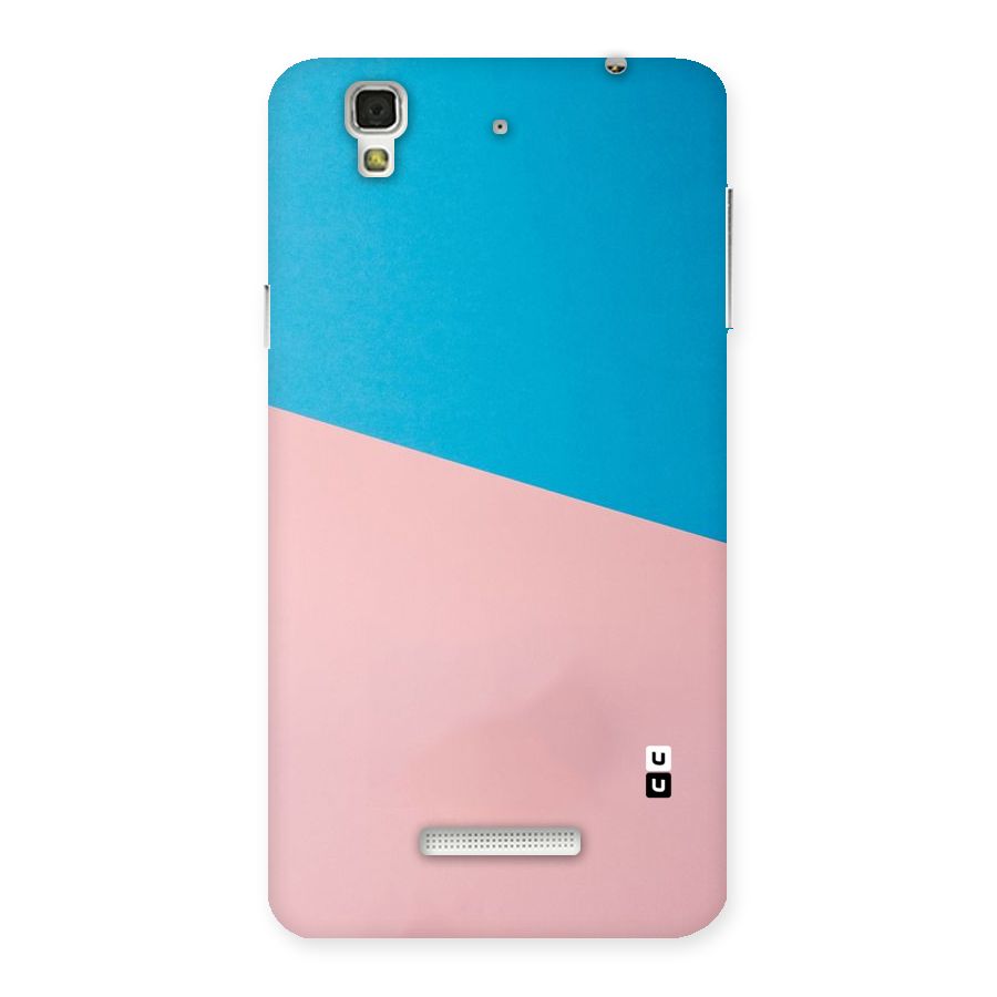 Bicolor Design Back Case for YU Yureka Plus