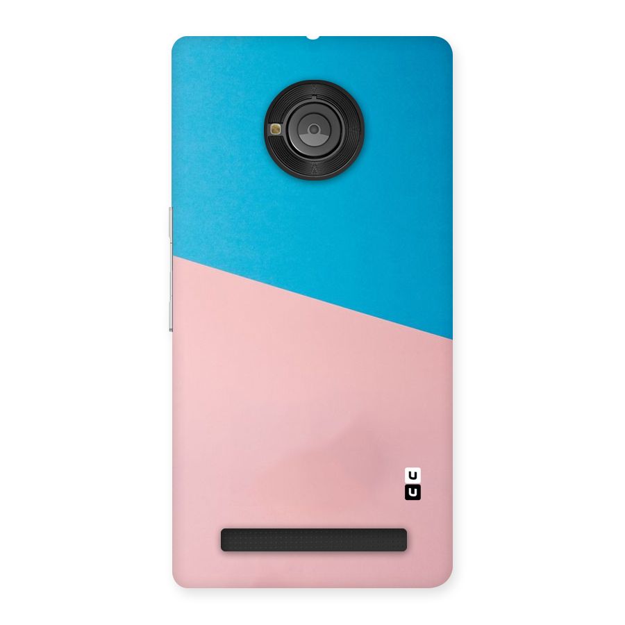 Bicolor Design Back Case for Yu Yuphoria