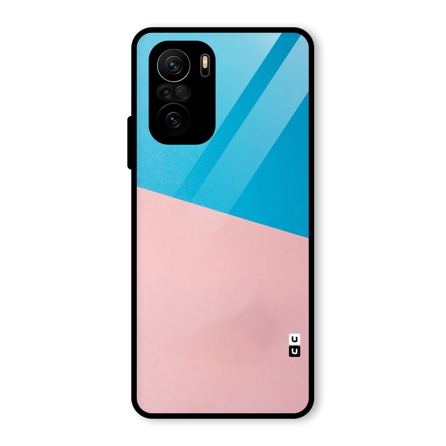 Bicolor Design Glass Back Case for Mi 11x