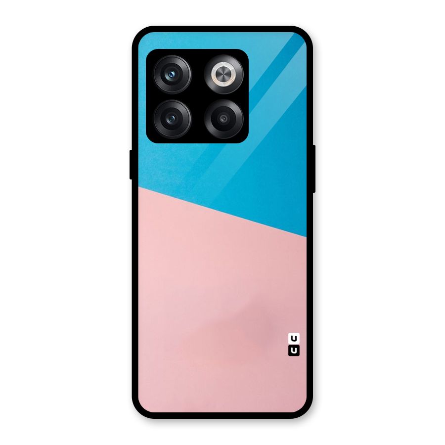 Bicolor Design Glass Back Case for OnePlus 10T