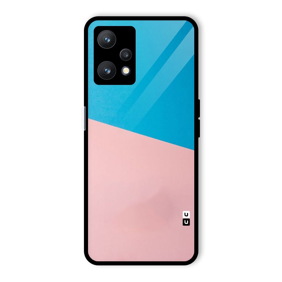 Bicolor Design Glass Back Case for Realme 9 Pro 5G