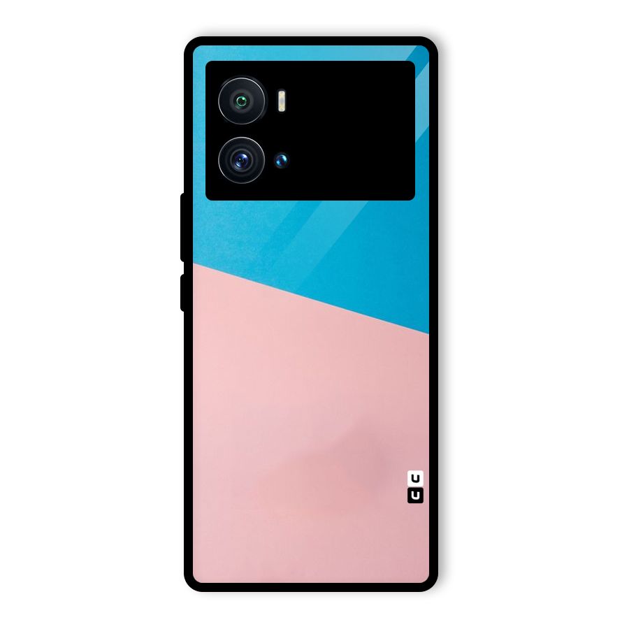 Bicolor Design Glass Back Case for Vivo iQOO 9 Pro
