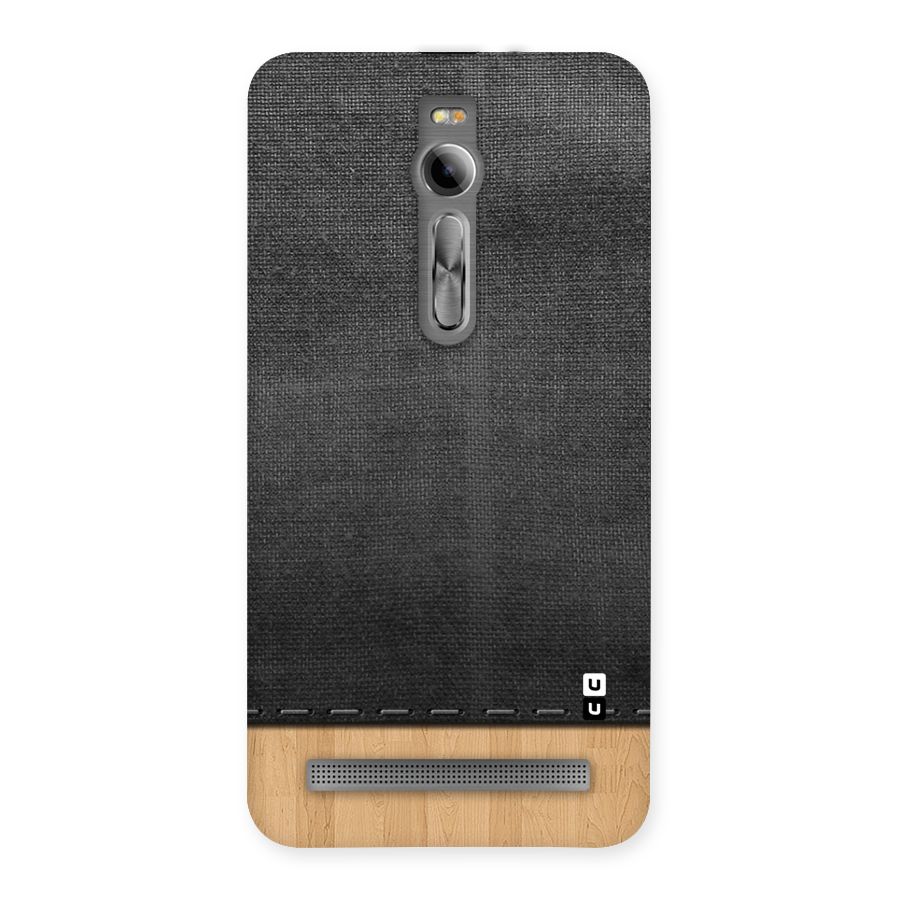 Bicolor Wood Texture Back Case for Asus Zenfone 2