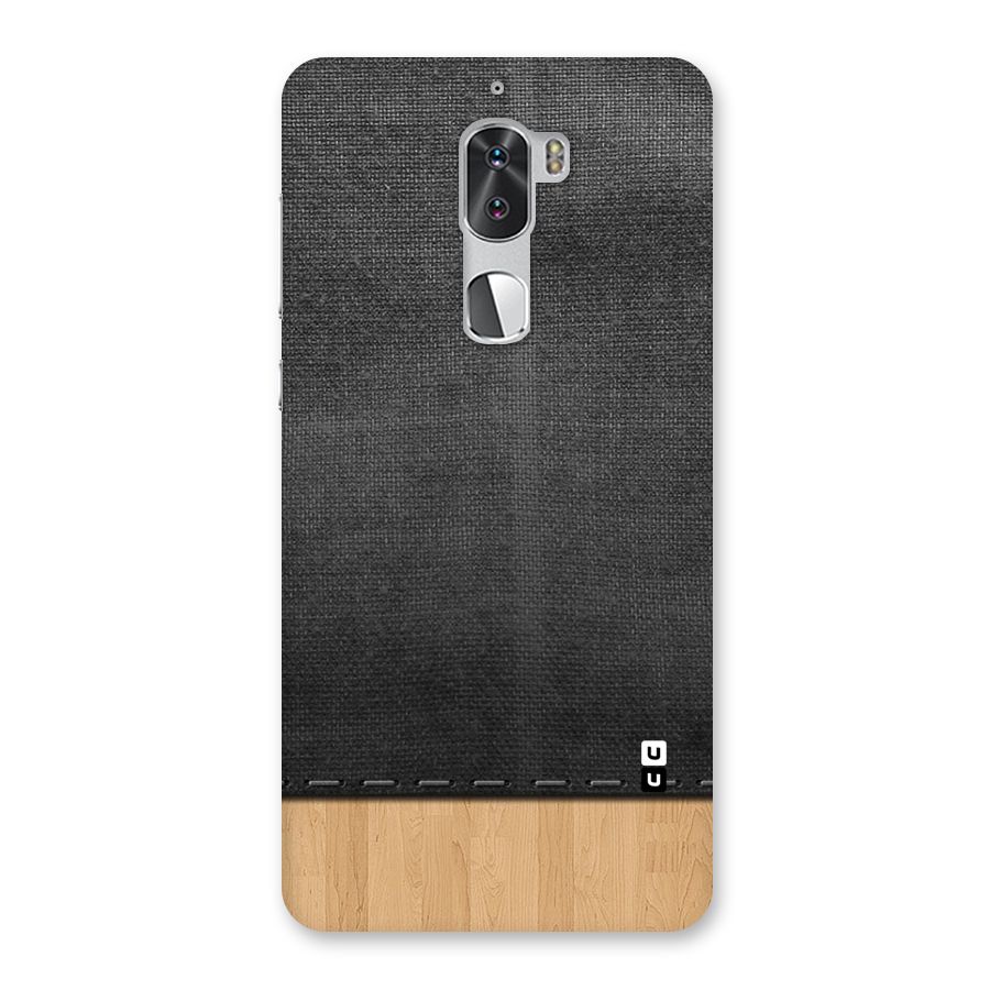 Bicolor Wood Texture Back Case for Coolpad Cool 1