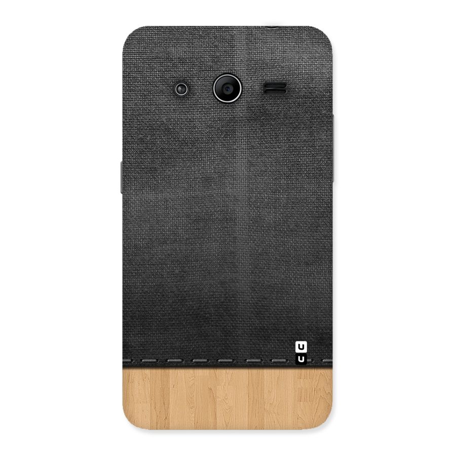 Bicolor Wood Texture Back Case for Galaxy Core 2