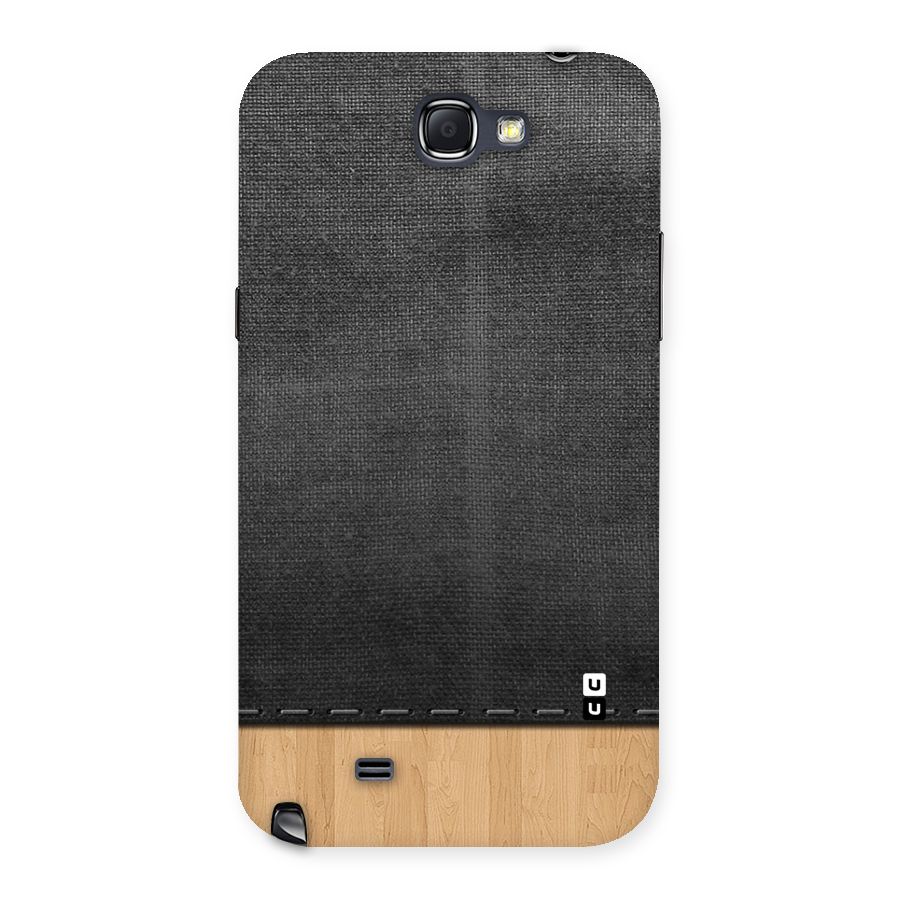 Bicolor Wood Texture Back Case for Galaxy Note 2