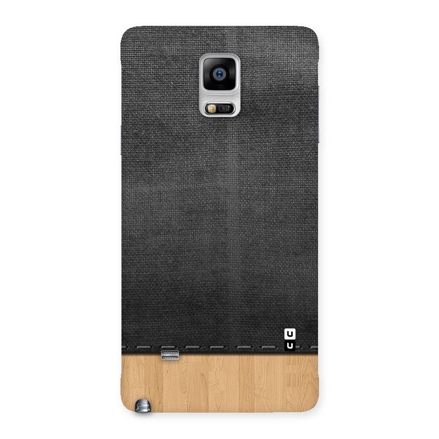 Bicolor Wood Texture Back Case for Galaxy Note 4