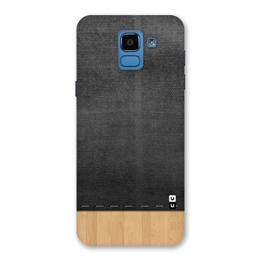 Bicolor Wood Texture Back Case for Galaxy On6