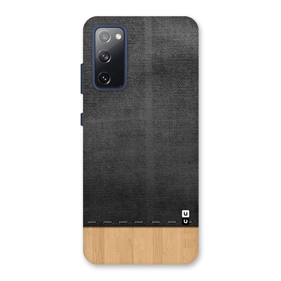 Bicolor Wood Texture Back Case for Galaxy S20 FE
