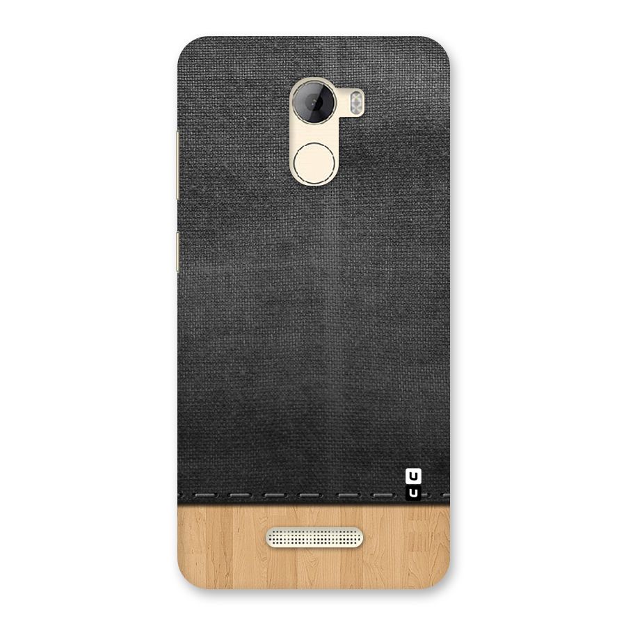 Bicolor Wood Texture Back Case for Gionee A1 LIte