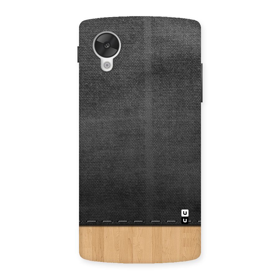 Bicolor Wood Texture Back Case for Google Nexsus 5