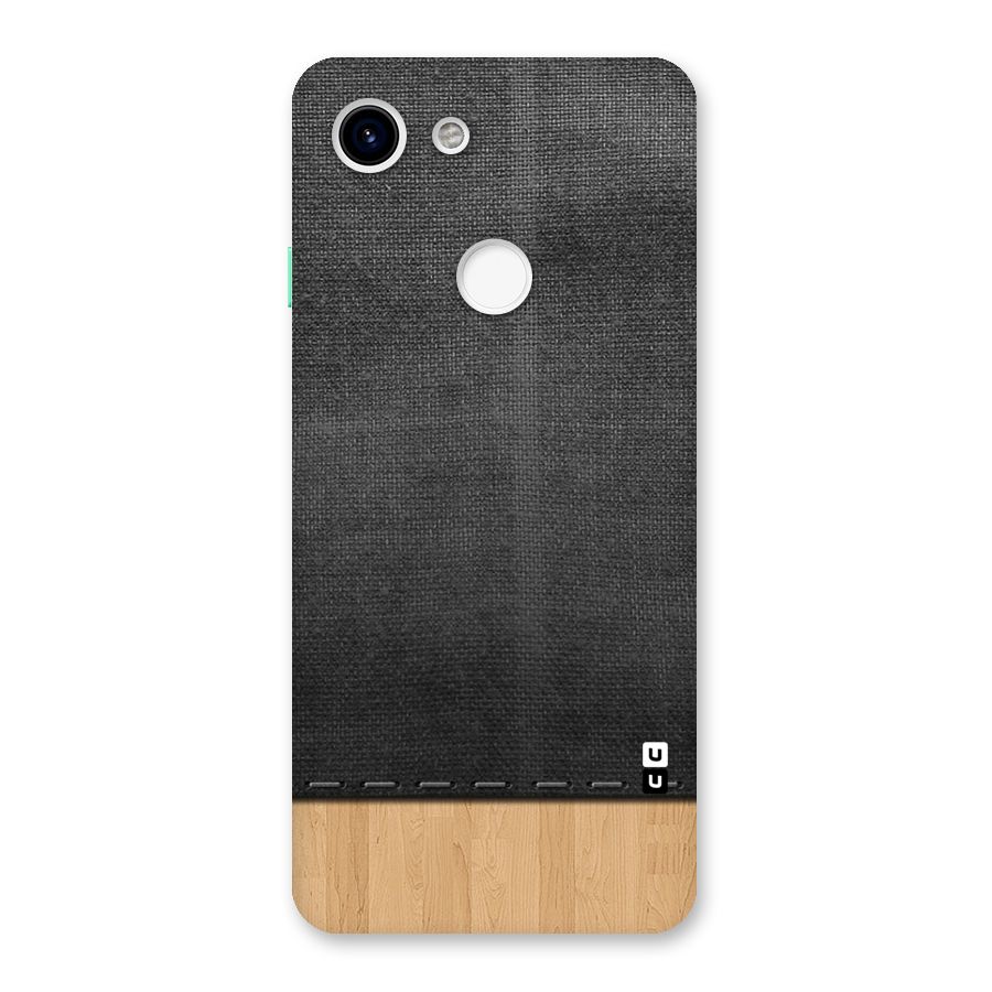 Bicolor Wood Texture Back Case for Google Pixel 3