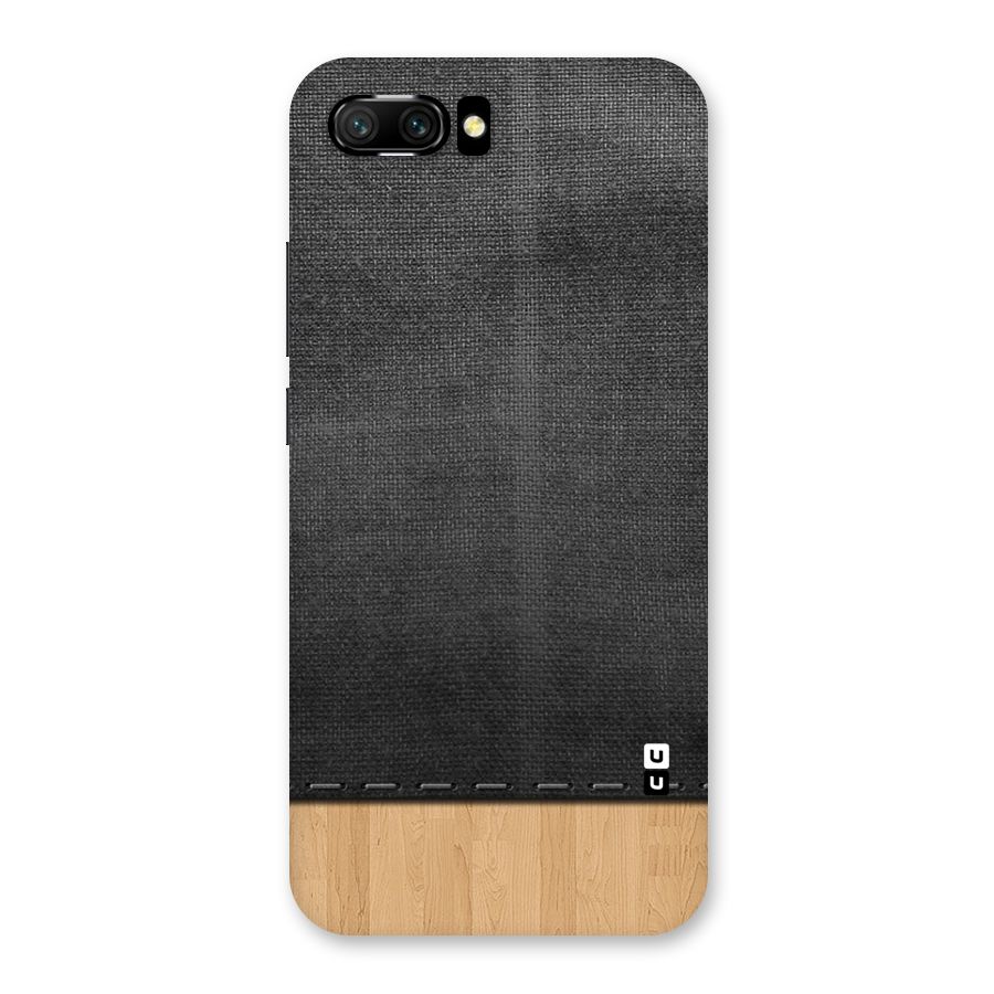Bicolor Wood Texture Back Case for Honor 10