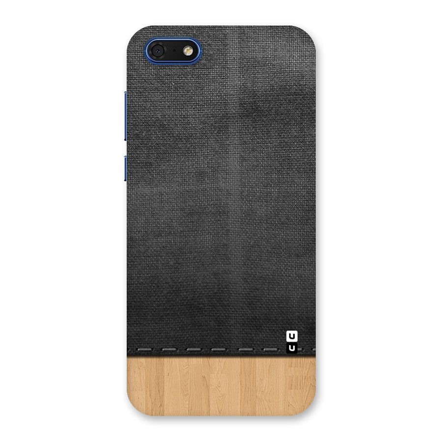 Bicolor Wood Texture Back Case for Honor 7s
