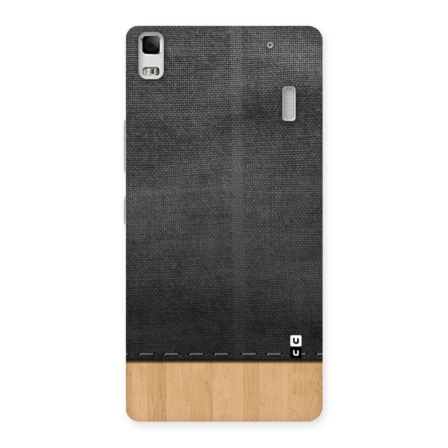 Bicolor Wood Texture Back Case for Lenovo A7000