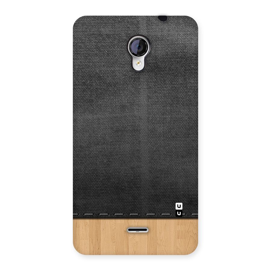Bicolor Wood Texture Back Case for Micromax Unite 2 A106