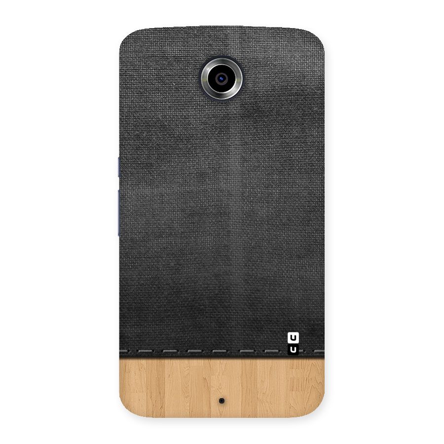 Bicolor Wood Texture Back Case for Nexsus 6