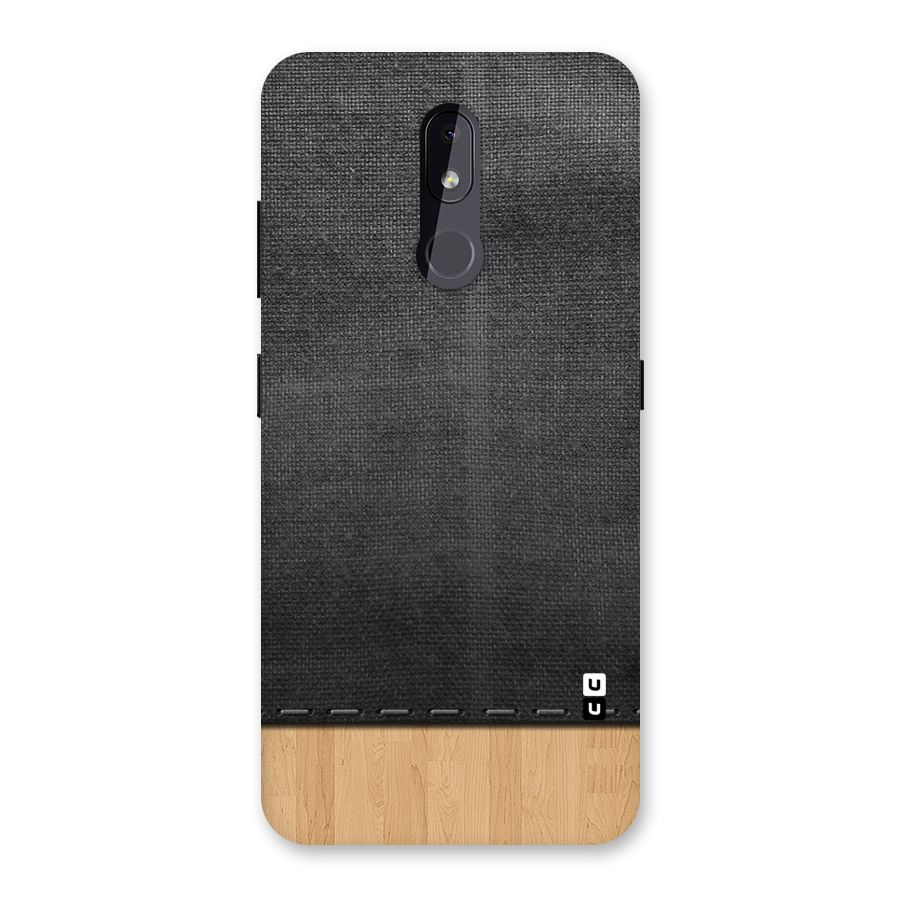 Bicolor Wood Texture Back Case for Nokia 3.2