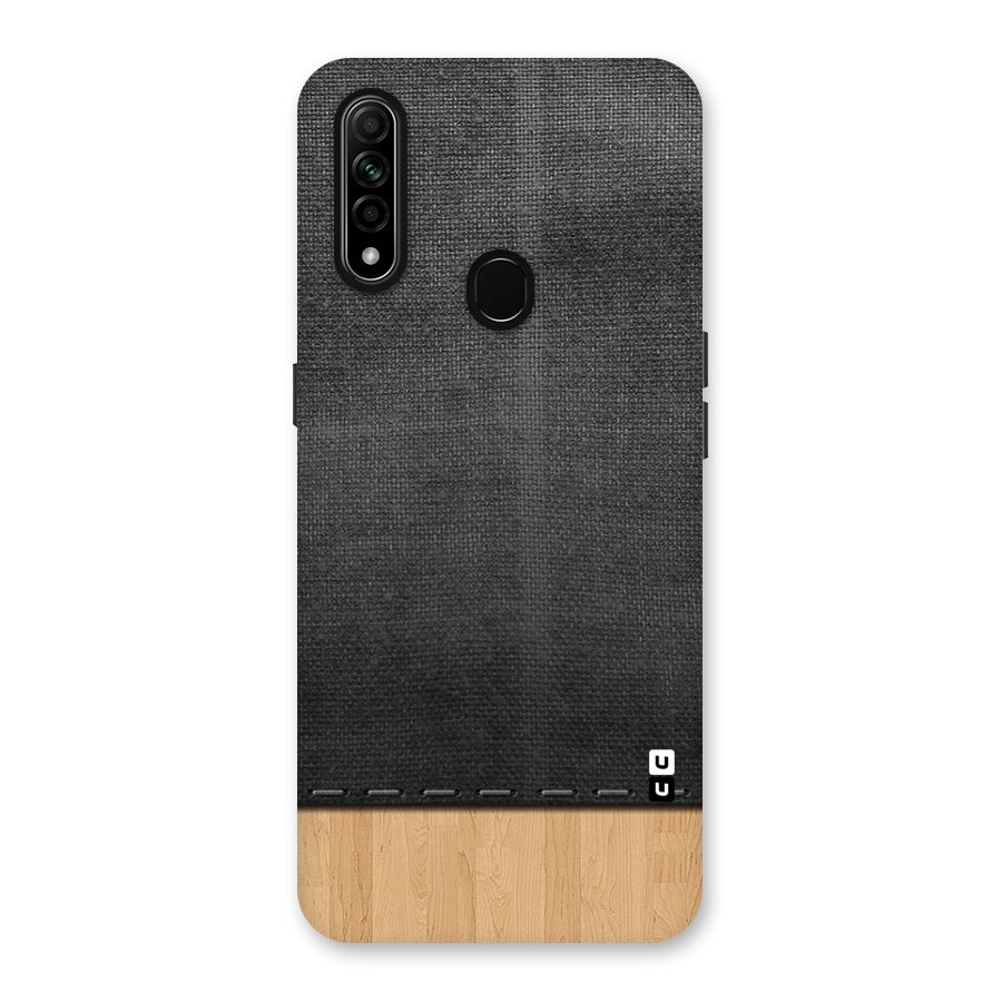 Bicolor Wood Texture Back Case for Oppo A31