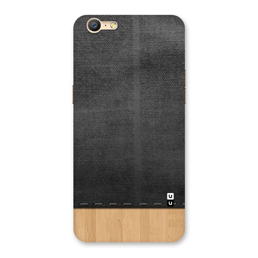 Bicolor Wood Texture Back Case for Oppo A39