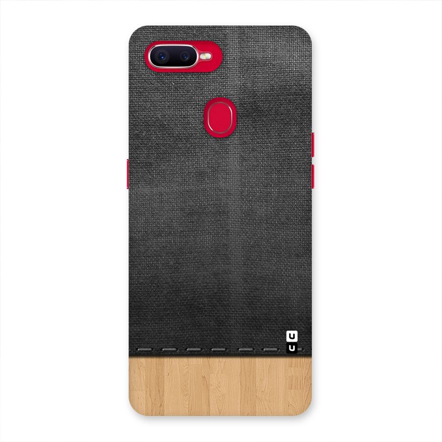 Bicolor Wood Texture Back Case for Oppo F9 Pro