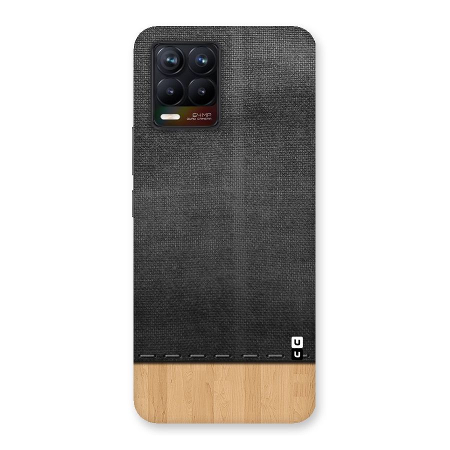 Bicolor Wood Texture Back Case for Realme 8