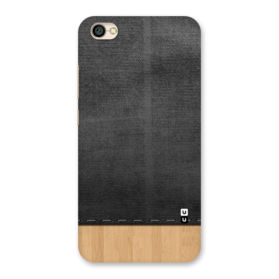 Bicolor Wood Texture Back Case for Redmi Y1 Lite