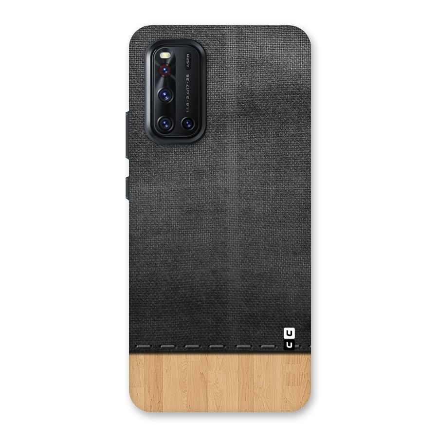 Bicolor Wood Texture Back Case for Vivo V19