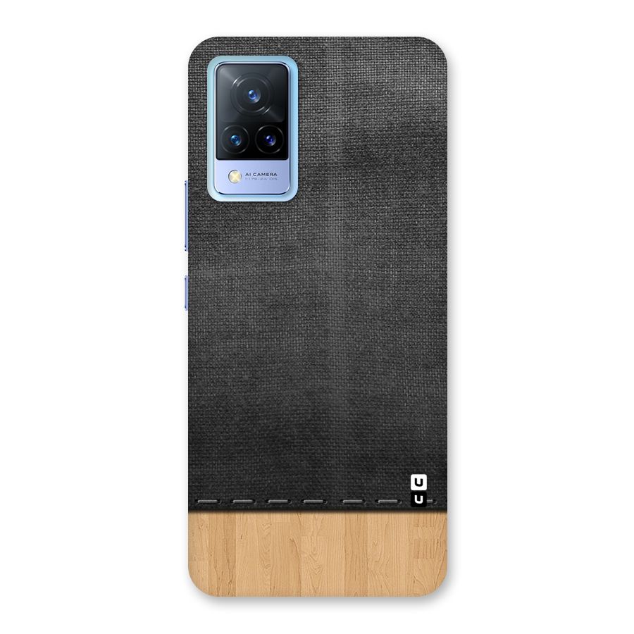 Bicolor Wood Texture Back Case for Vivo V21 5G