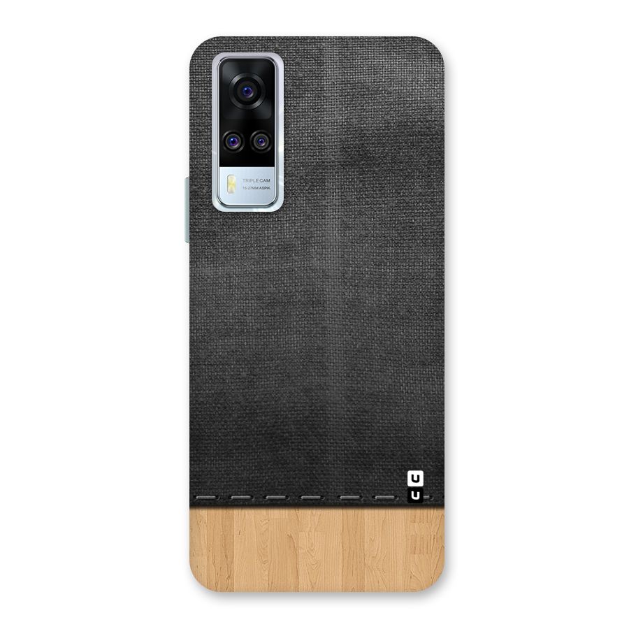 Bicolor Wood Texture Back Case for Vivo Y31