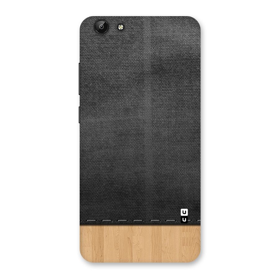Bicolor Wood Texture Back Case for Vivo Y69