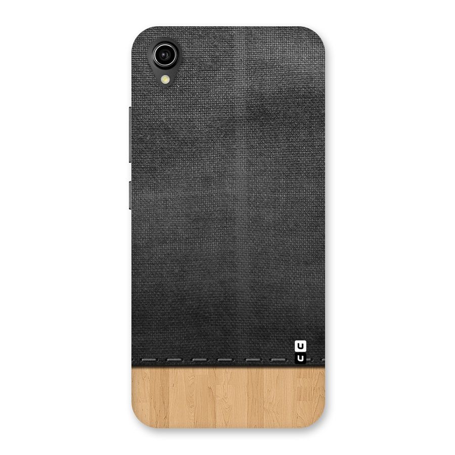Bicolor Wood Texture Back Case for Vivo Y90