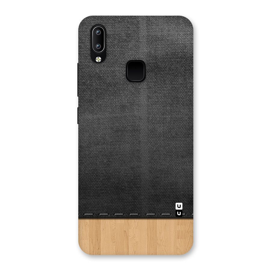 Bicolor Wood Texture Back Case for Vivo Y95