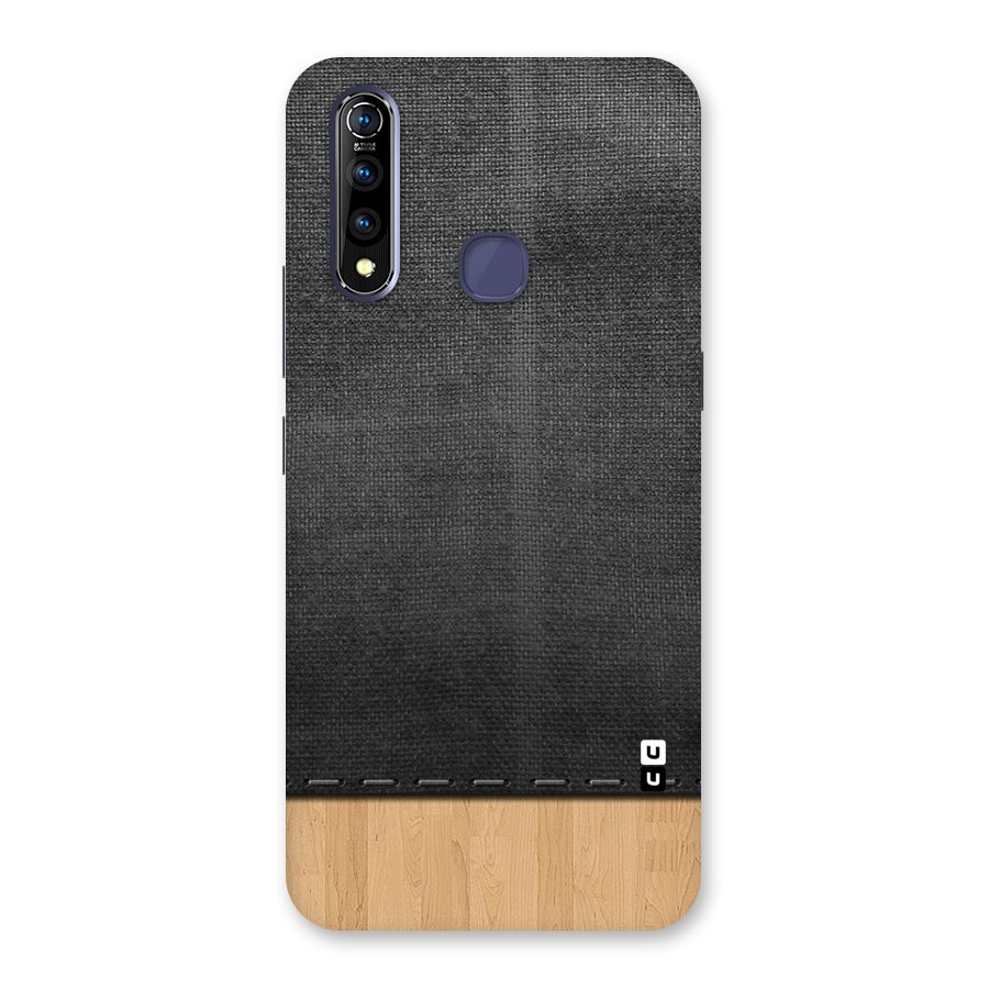 Bicolor Wood Texture Back Case for Vivo Z1 Pro