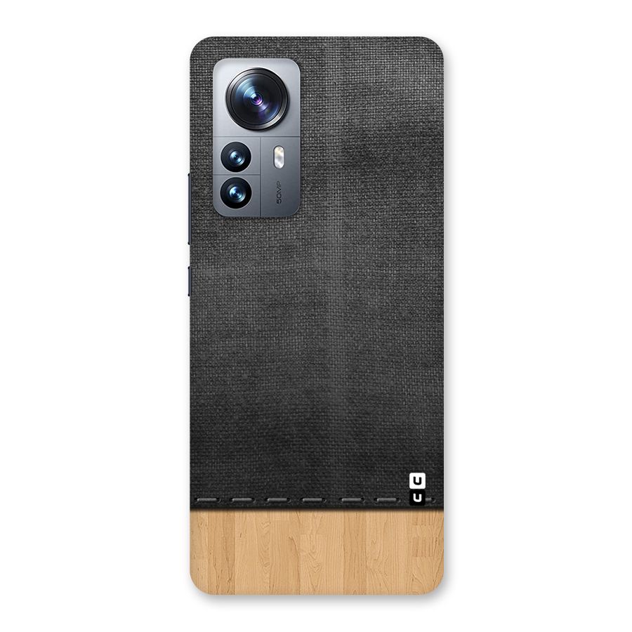 Bicolor Wood Texture Back Case for Xiaomi 12 Pro