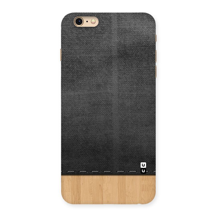 Bicolor Wood Texture Back Case for iPhone 6 Plus 6S Plus