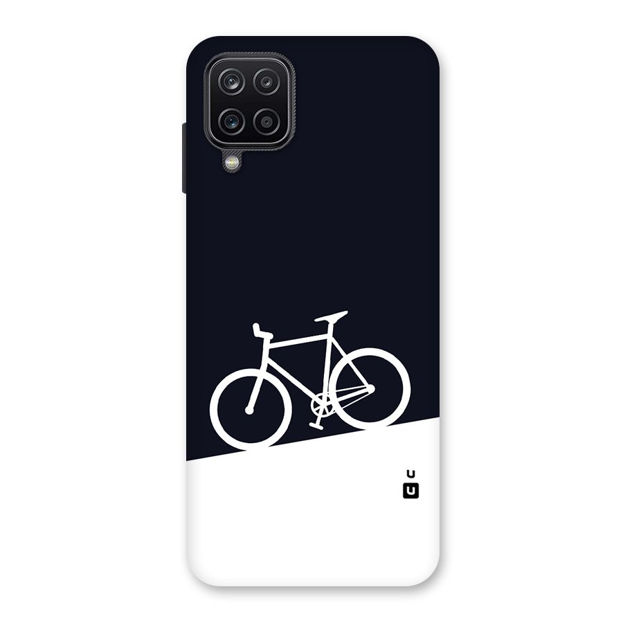 Bicycle Minimal Art Back Case for Galaxy A12