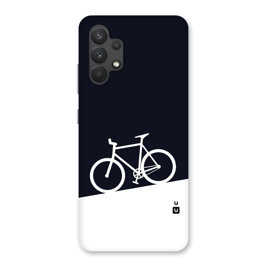 Bicycle Minimal Art Back Case for Galaxy A32