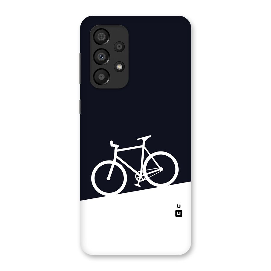 Bicycle Minimal Art Back Case for Galaxy A33 5G
