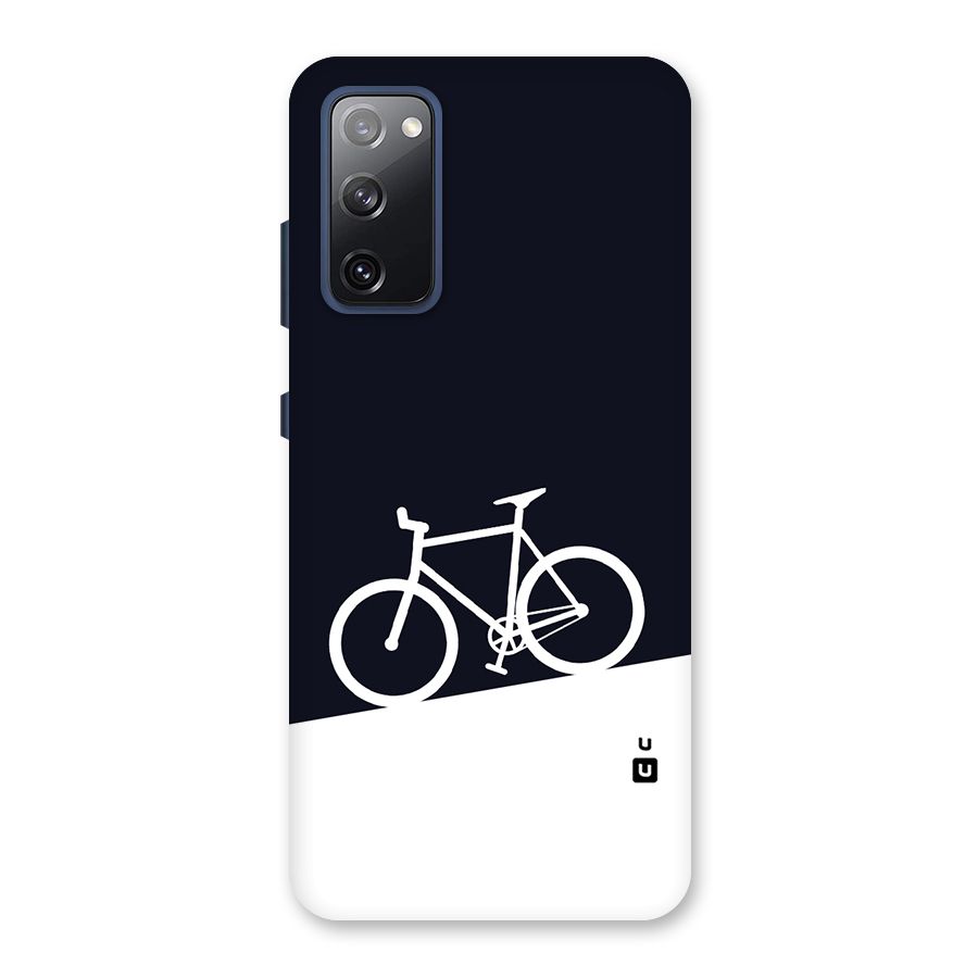 Bicycle Minimal Art Back Case for Galaxy S20 FE