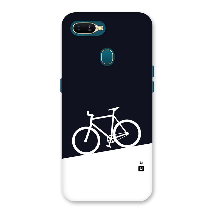 Bicycle Minimal Art Back Case for Oppo A11k
