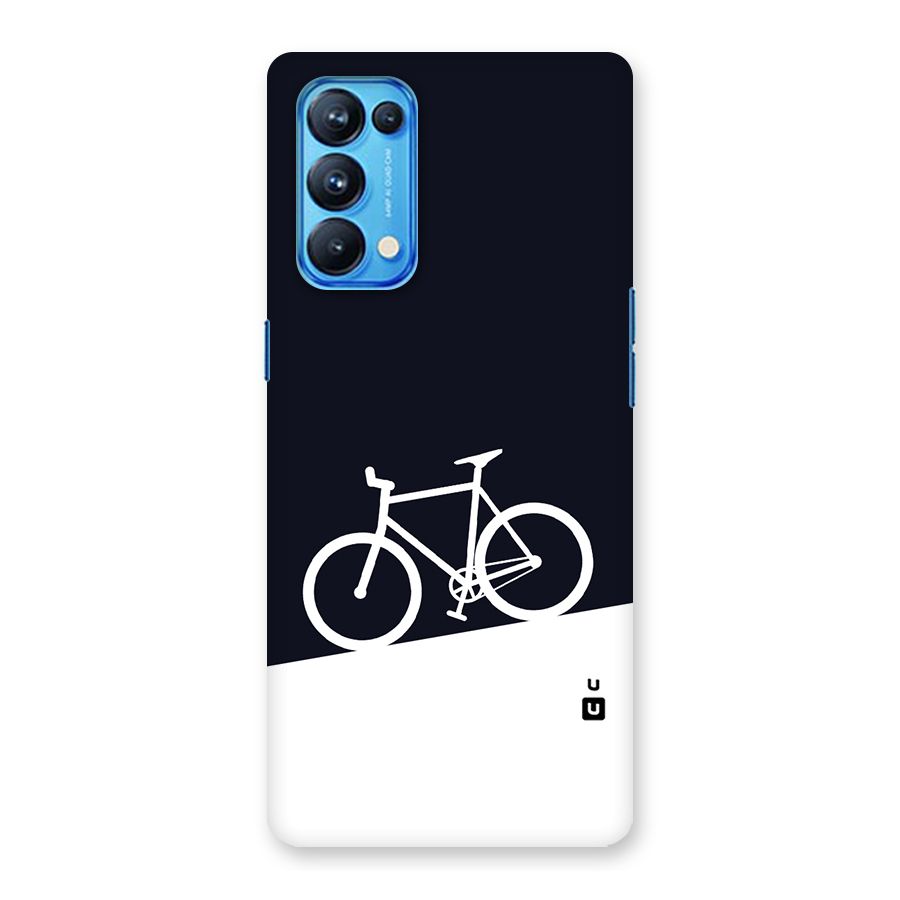 Bicycle Minimal Art Back Case for Oppo Reno5 Pro 5G