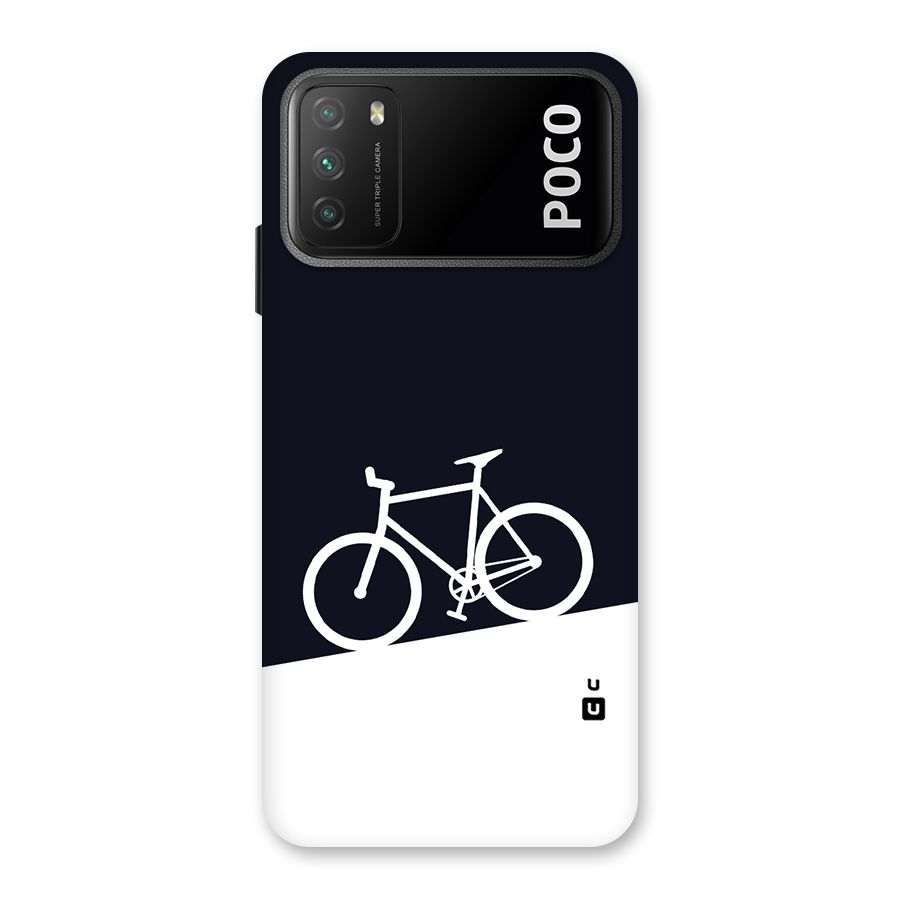 Bicycle Minimal Art Back Case for Poco M3