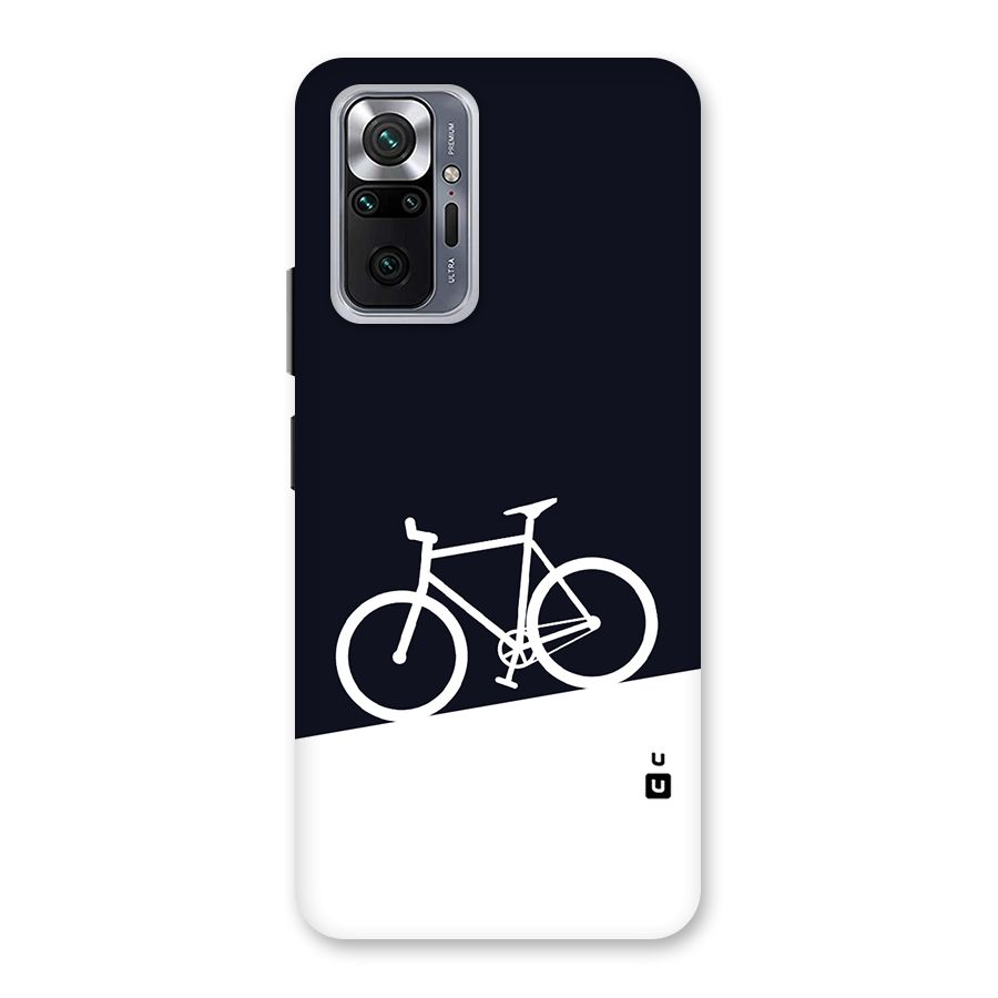 Bicycle Minimal Art Back Case for Redmi Note 10 Pro